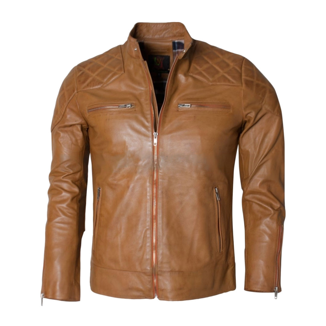brown-mens-motorbike-leather-jacket